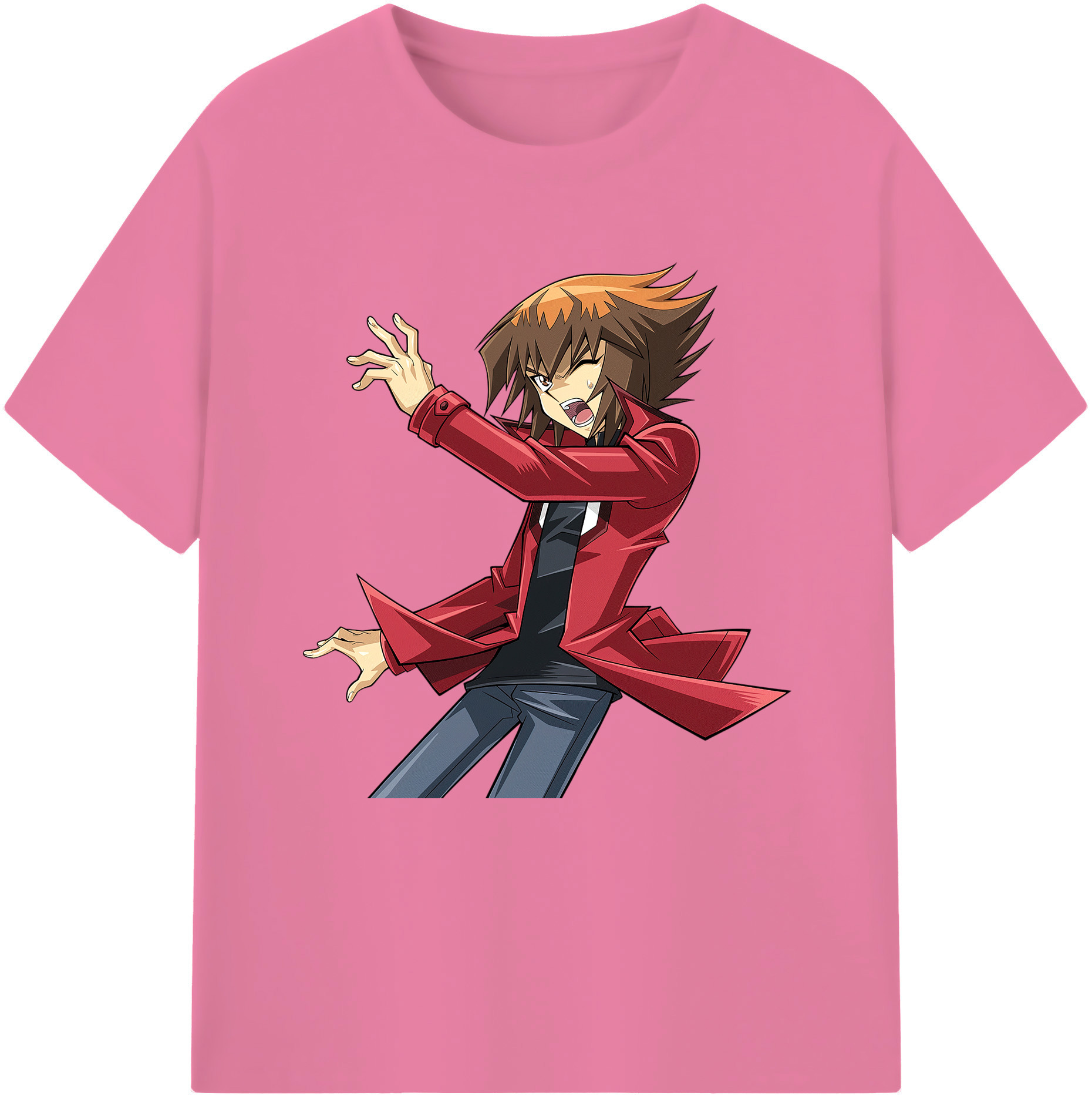 （画像用） 遊☆戯☆王 Yu-Gi-Oh! 綿100％半袖Tシャツ（フロントプリント）
